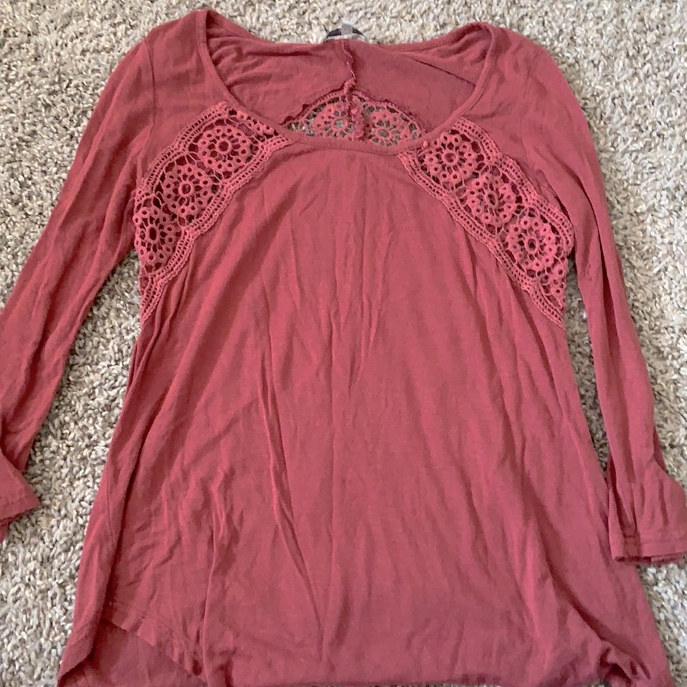 Rustic color blouse